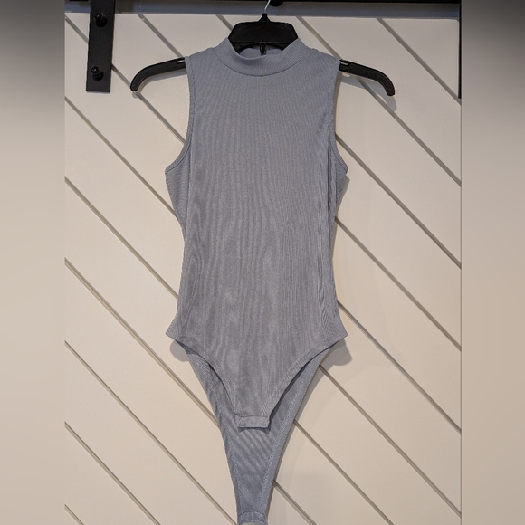 SHEIN Tops - Shein Light Blue Body Suit Size Small